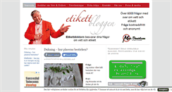 Desktop Screenshot of blogg.vett-och-etikett.com